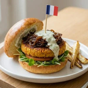Burger végétal de la Cour